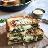 Épinards mozzarella croustillant