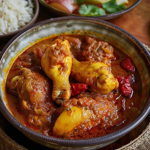 Curry Birman Parfumé au Poulet