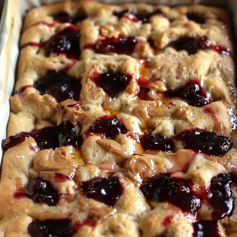 Pain au Beurre de Cacahuète et Confiture