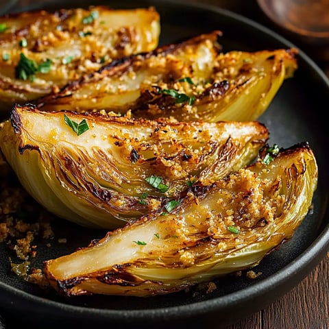 Chou Grillé avec Beurre Miso et Panko Doré