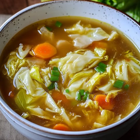 Chou Napa Savoureux et Bouillon Léger
