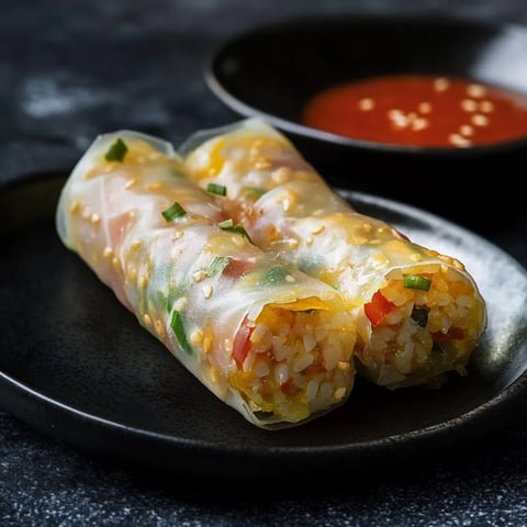 Samosas au Papier de Riz