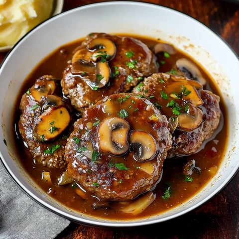 Steaks tendres aux champignons