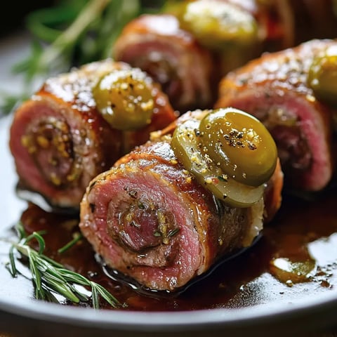 Délicieux Rouleaux de Bœuf Allemand