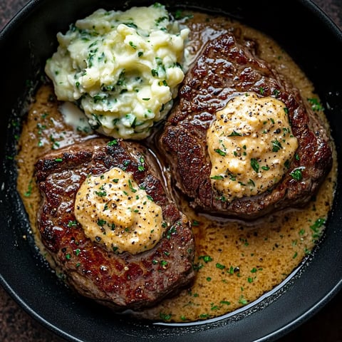 Steak Irlandais au Whisky avec Purée au Chou
