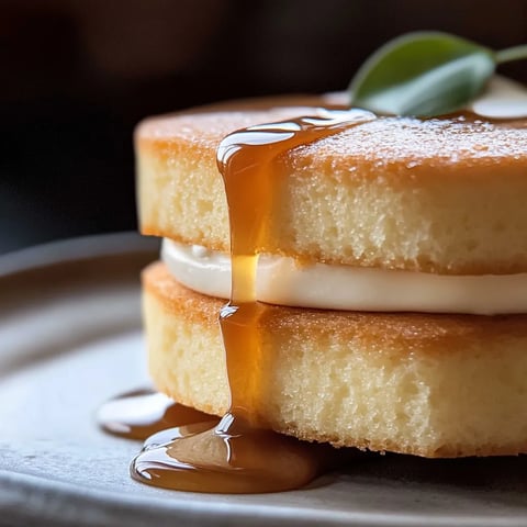 Dessert moelleux avec glaçage brillant