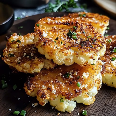 Chou-fleur grillé avec croûte croustillante au parmesan