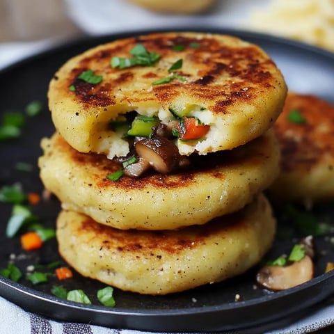 Délicieuses galettes vegan dorées et garnies