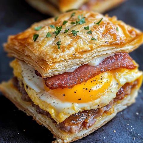 Pop-Tart bacon et œufs