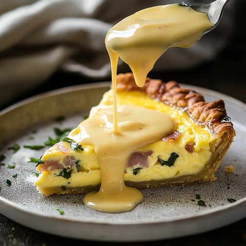 Quiche crémeuse gourmande