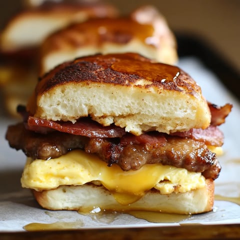 Gourmands sliders matin