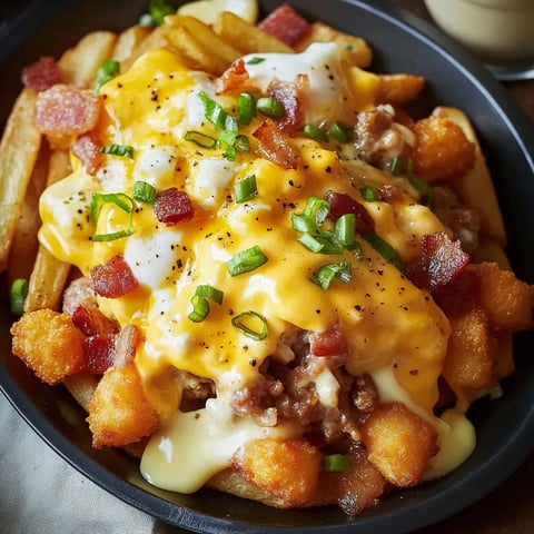 Gourmande poutine brunch maison