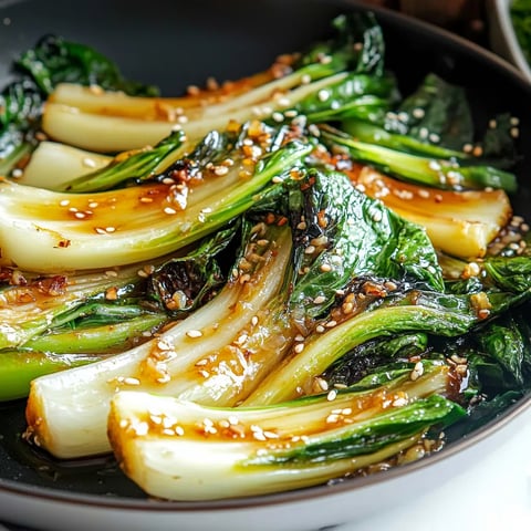 Bok choy ail sauté