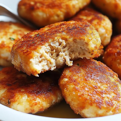 Galettes moelleuses au poulet