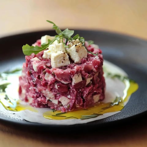 Betteraves au chèvre frais