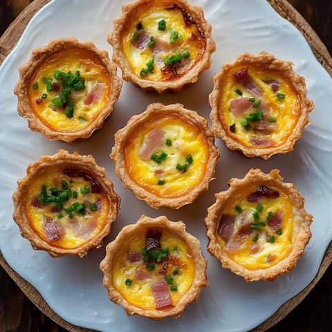 Quiches lorraines miniatures gourmandes