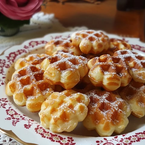 Délicieuses gaufres liégeoises moelleuses