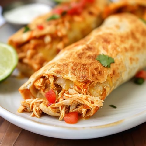 Délicieux Chimichangas dorés