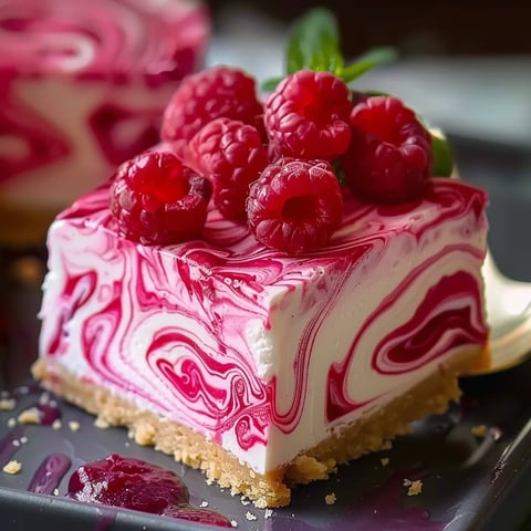 Tourbillon framboise cheesecake doux
