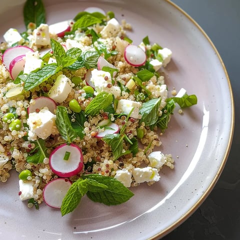 Petit Pois & Quinoa en salade