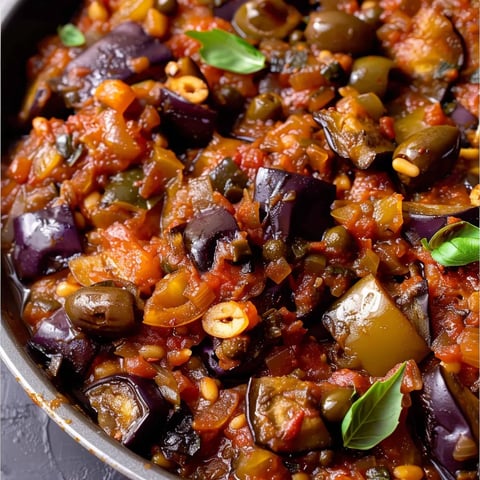 Caponata sicilienne gourmande