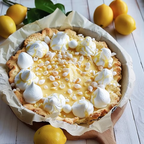 Tarte citron meringuée