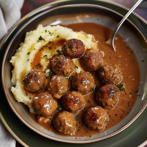 Boulettes sauce onctueuse
