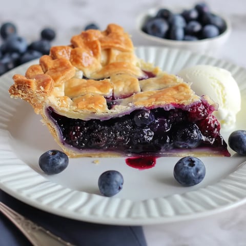 Incroyable tarte bleuets