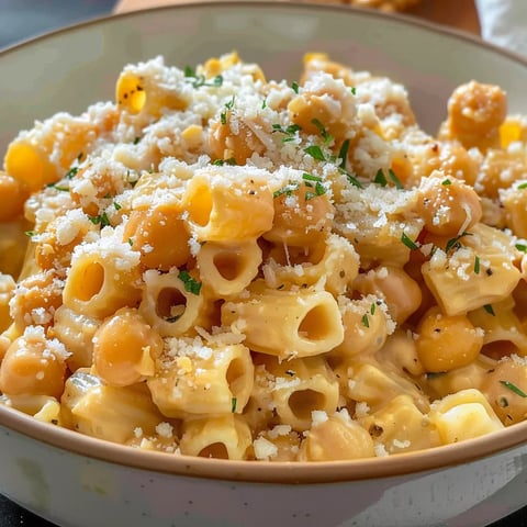 Pois chiches et pâtes