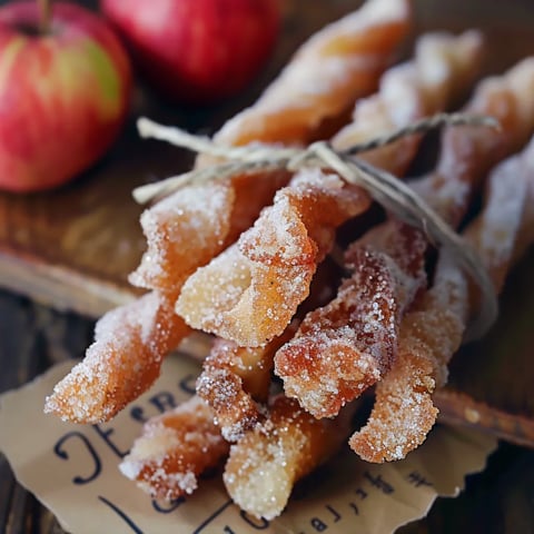 Twists pomme sucre