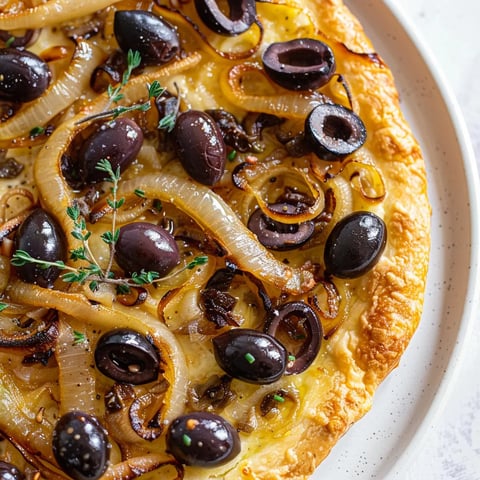 Délicieuse Pissaladière maison