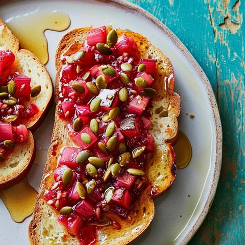Bostocks gourmands rhubarbe