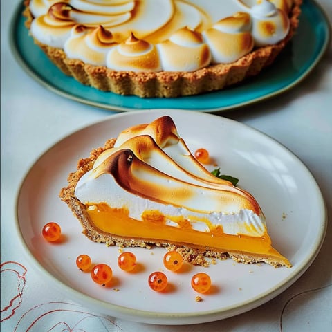 Saveur acidulée avec tarte meringuée