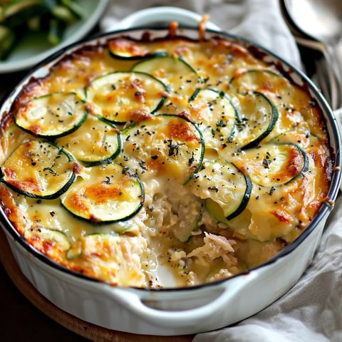 Gratin thon et courgettes fondant
