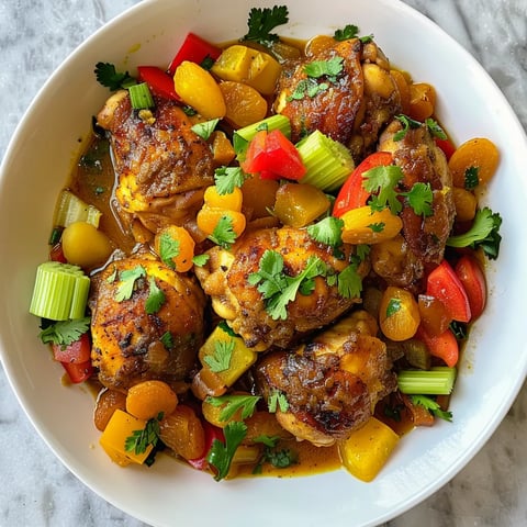 Poulet au curcuma et gingembre