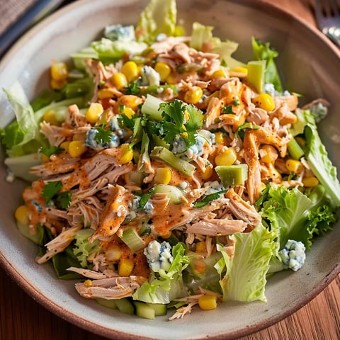 Poulet Buffalo salade fraîche