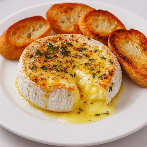 Camembert fondant au thym