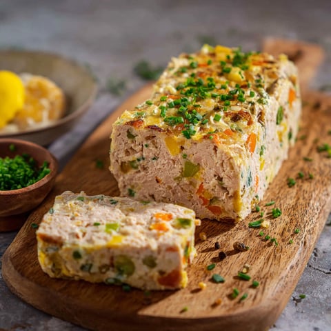 Une barquette de Pain de Carottes est sur une table.