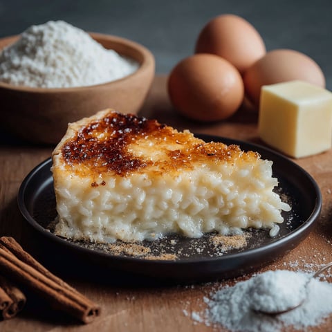 Une tarte au citron et à la crème, accompagnée de pâte brisée et de œufs, est servie sur une table.