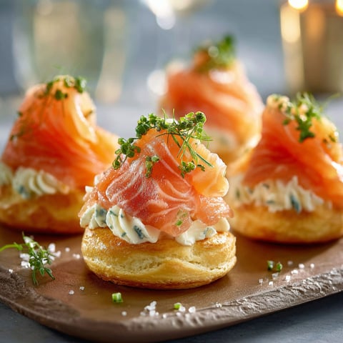 Savarins, une recette de gourmandises savoureuses, sont présentées sur un plateau.