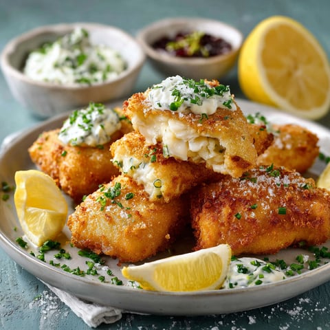 Beignets de pommes de terre avec sauce et yaourt.