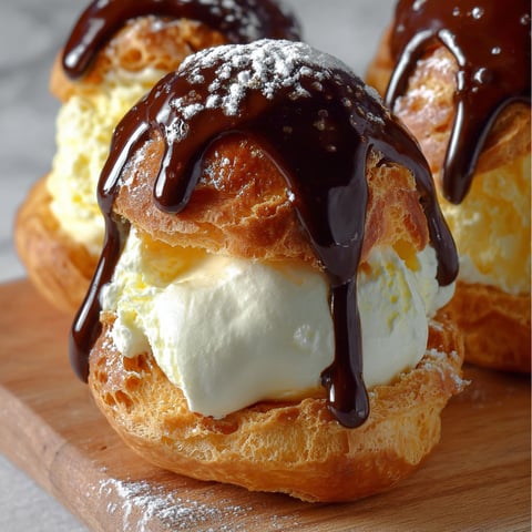Profiteroles faciles, une recette simple et délicieuse.