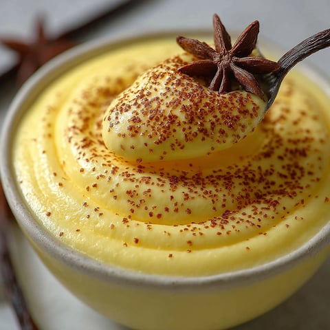 Une crème dessert ultra onctueuse avec une pointe de vanille.